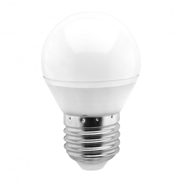 Светодиодная лампа Е 27, G45 5Вт Холодный свет  фото 1