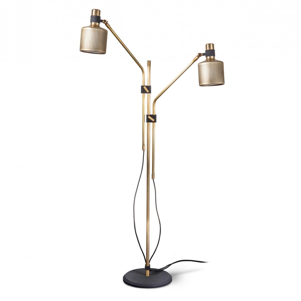 Купить торшер bert frank riddle double floor light designed by bert frank в  Оренбурге | Theretro