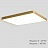Ультратонкие светодиодные потолочные светильники FLIMS Золотой I фото 17