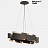 Дизайнерская люстра в стиле постмодерн на струнном подвесе SVART фото 5
