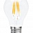 Филаментная Светодиодная лампа A60, E27 5Вт Теплый свет фото 2