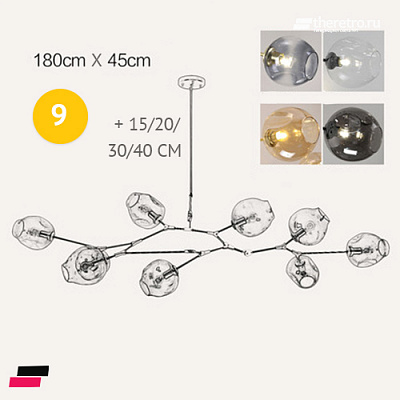 Lindsey Adelman Branching Bubble Chandelier фото 13
