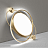 Потолочная люстра с кольцами из металла с светодиодным светом GERDIS 53 см  Холодный свет фото 4
