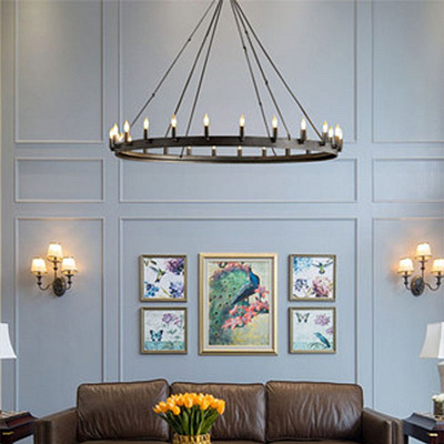 Люстра Camino Round Chandelier 100 см  фото 14