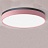 Светодиодные плоские потолочные светильники KIER 30 см  Розовый фото 10