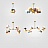 Люстра в современном стиле с декором MATISSE 15 плафонов (цвет белый)  фото 21