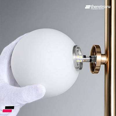 Торшер Bubble Stik Cold Floor Lamp фото 5