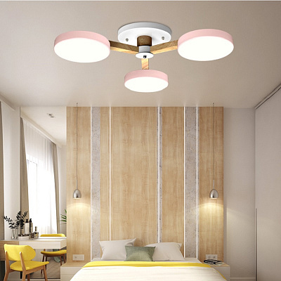 Потолочный светильник wooden wheels фото 15