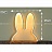 Настольный светильник ins Miffy Rabbit Белый фото 3