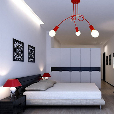 Loft Industrial Knot 3 плафона Белый фото 9