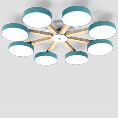 Потолочный светильник wooden wheels фото 7