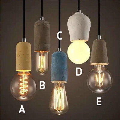 Pendant set concrete C фото 3
