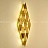 Настенное бра в виде ромба Modern Designer Gold Rhombus фото 4