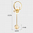 Настенный светильник Blum-15 Золотой фото 2