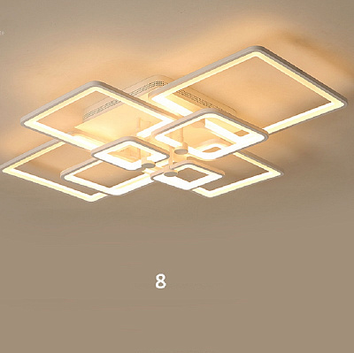 Потолочный светильник Squares & Rectangles 4 плафона  фото 3