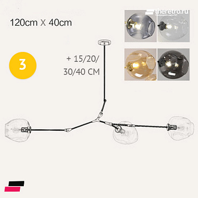 Lindsey Adelman Branching Bubble Chandelier фото 8