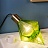 Настольная лампа в виде кристалла Зеленый фото 4