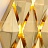 Настенное бра в виде ромба Modern Designer Gold Rhombus фото 7