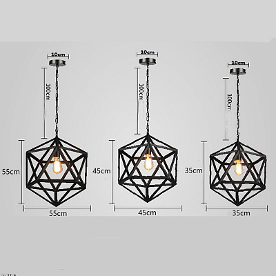 Люстра Loft Polyedra фото 8