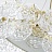 Дизайнерская люстра в стиле постмодерн на струнном подвесе MORELLA 12 плафонов  фото 4